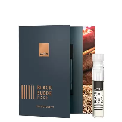 Vzorka vôňe - Black Suede Dark v akcii za 0,4€ v Avon