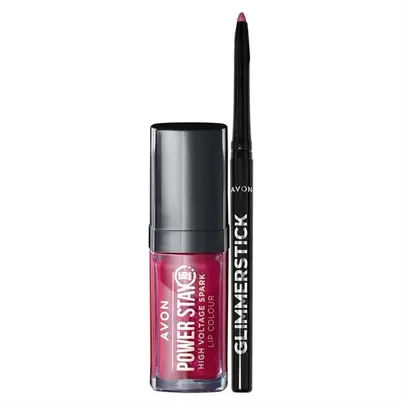 Set pre oslnivé pery - Cherry Charge v akcii za 10,9€ v Avon