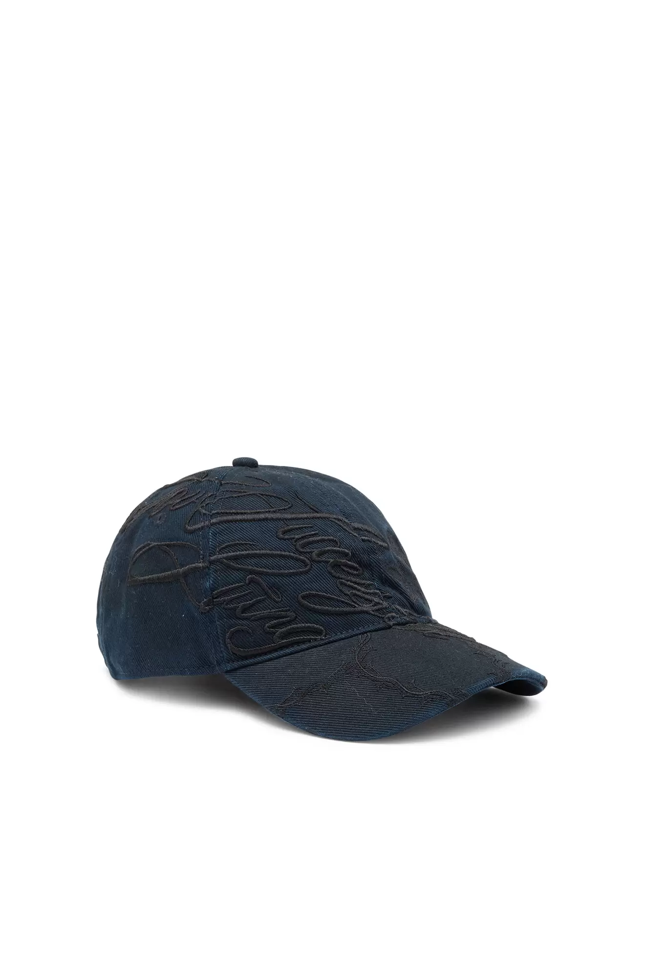 Distressed embroidered baseball cap v akcii za 105€ v Diesel