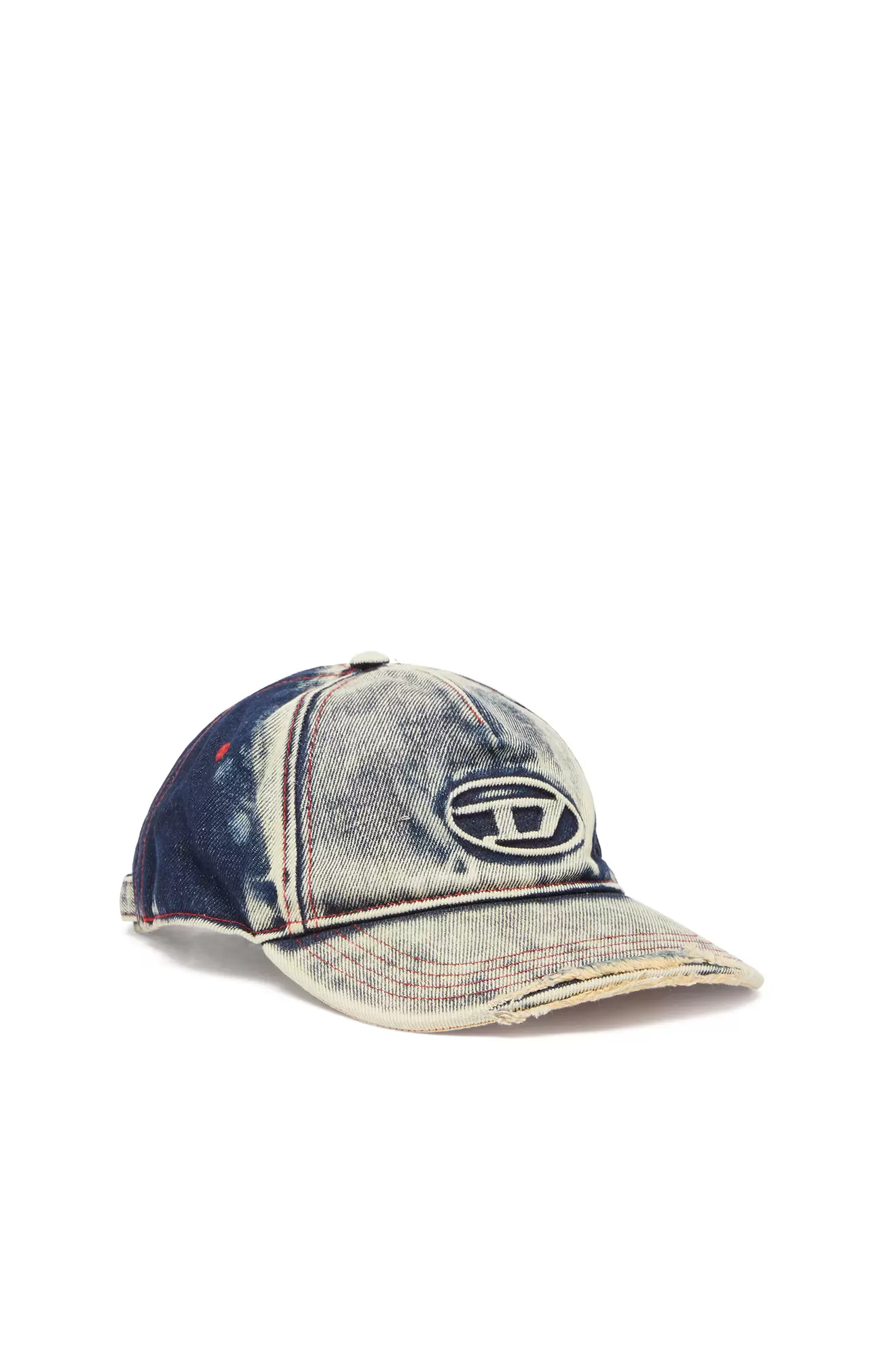 Baseball cap in treated denim v akcii za 95€ v Diesel