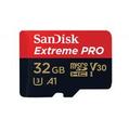 SanDisk Extreme Pro MicroSDHC 32GB A1 Class 10 UHS-I V30 (r100/w90) v akcii za 17,5€ v Euronics