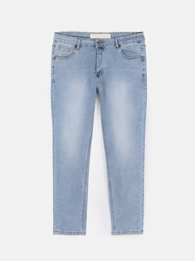 Basic straight slim jeans v akcii za 5,98€ v Gate