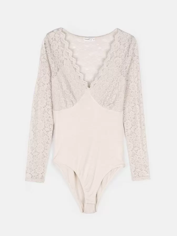 Combined long sleeved bodysuit v akcii za 2,98€ v Gate