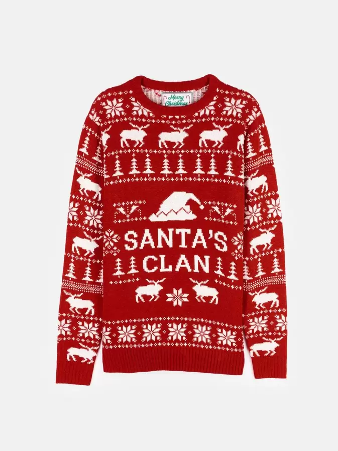 Sweater with Christmas motive v akcii za 12,98€ v Gate