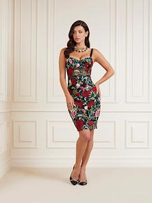 Marciano floral print mini dress v akcii za 330€ v Guess