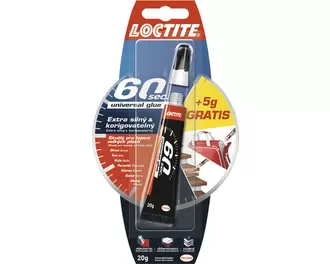 Sekundové lepidlo Loctite 60 sekúnd 15 g v akcii za 5,39€ v HORNBACH