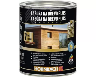 Lazúra na drevo Hornbach Plus 0,75 l dub v akcii za 14,99€ v HORNBACH