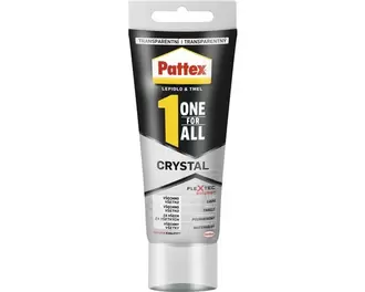 Montážne lepidlo Pattex One For All Crystal 80ml v akcii za 4,99€ v HORNBACH