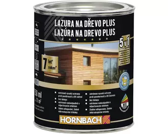 Lazúra na drevo Hornbach Plus 0,75 l palisander v akcii za 14,99€ v HORNBACH