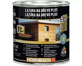 Lazúra na drevo Hornbach Plus 0,375 l bezfarebná v akcii za 9,99€ v HORNBACH