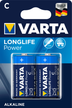 VARTA Batérie Longlife Power 2 C 4914121412 - rozbalené v akcii za 2,3€ v Mall
