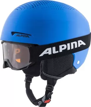 Alpina Sports lyžiarska prilba Alpina Zupo Set & Piney - zánovné v akcii za 33€ v Mall