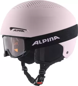 Alpina Sports lyžiarska prilba Alpina Zupo Set & Piney - zánovné v akcii za 31€ v Mall