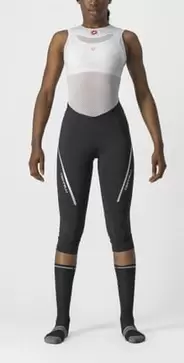 Castelli Dámske cyklistické nohavice Velocissima 3 Knicker Black-Silver 3/4 - rozbalené v akcii za 35€ v Mall