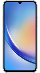 Samsung Galaxy A34 silver v akcii za 1€ v Orange