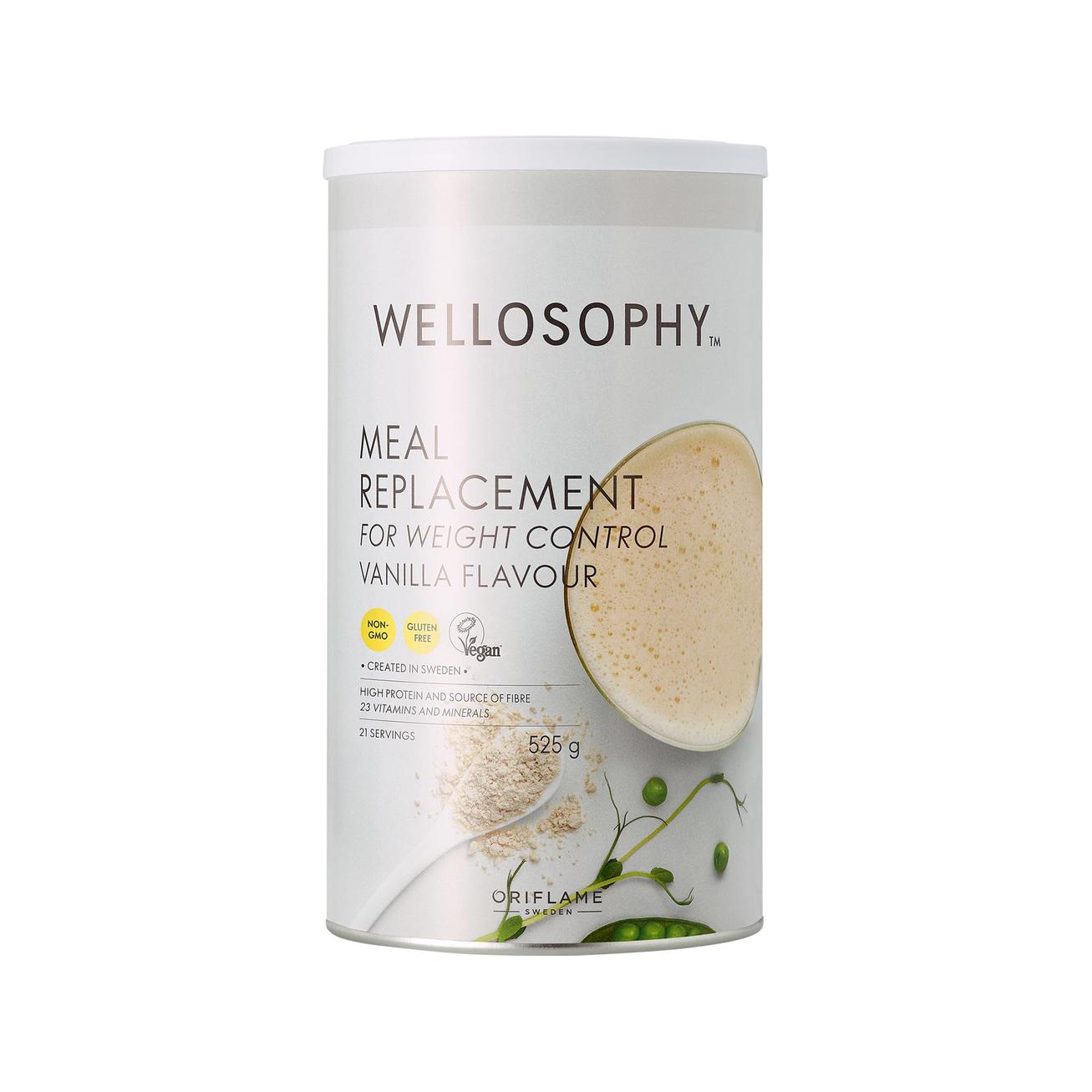 Vanilkový SuperShake na reguláciu hmotnosti Wellosophy - náhrada stravy v akcii za 54€ v Oriflame