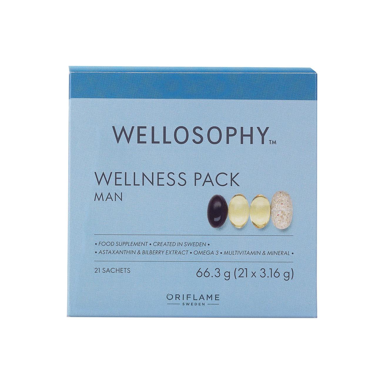 Wellness balíček pre mužov Wellosophy v akcii za 42€ v Oriflame