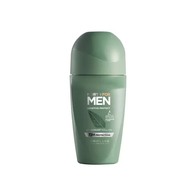 Guľôčkový dezodorant North For Men Sensitive Protect v akcii za 2,63€ v Oriflame