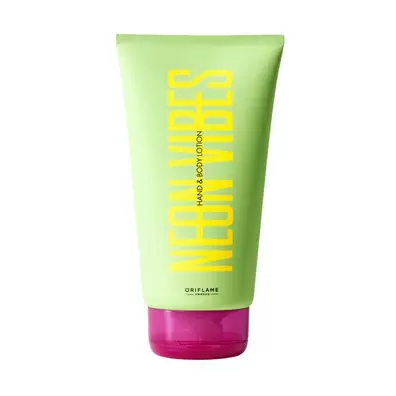 Mlieko na ruky a telo Neon Vibes v akcii za 2,29€ v Oriflame