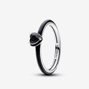 Prsteň Čierna srdcová čakra, Pandora ME v akcii za 39€ v Pandora