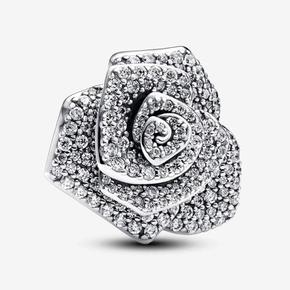 Nadrozmerný prívesok Trblietavá rozkvitnutá ruža v akcii za 99€ v Pandora