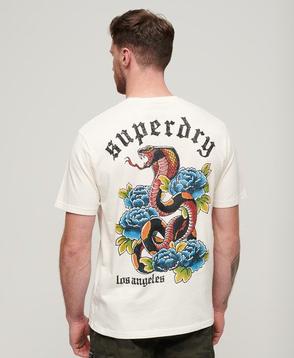 Tattoo Graphic Loose Fit T-Shirt v akcii za 29,99€ v Superdry