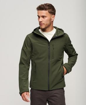 Fleece Lined Softshell Hooded Jacket v akcii za 84,99€ v Superdry