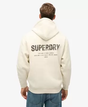 Utility Sport Logo Loose Hoodie v akcii za 59,99€ v Superdry