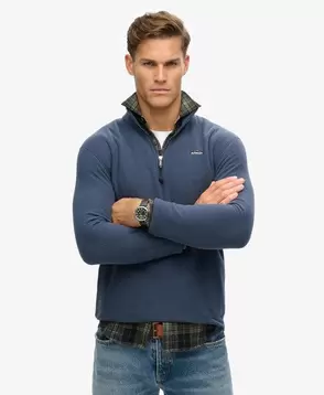 Polar Fleece Half Zip v akcii za 27,99€ v Superdry