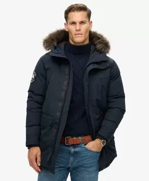 Everest Faux Fur Parka Jacket v akcii za 149,99€ v Superdry