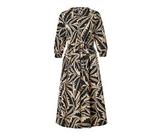 Popelínové šaty s potlačou v podobe palmových listov v akcii za 22,99€ v Tchibo
