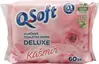 Q-Soft vlhčený toaletný papier Deluxe Kašmír 60ks v akcii za 1,49€ v TETA Drogerie