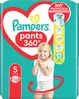 Pampers Pants plienkové nohavičky veľkosť 5 22 ks v akcii za 6,99€ v TETA Drogerie