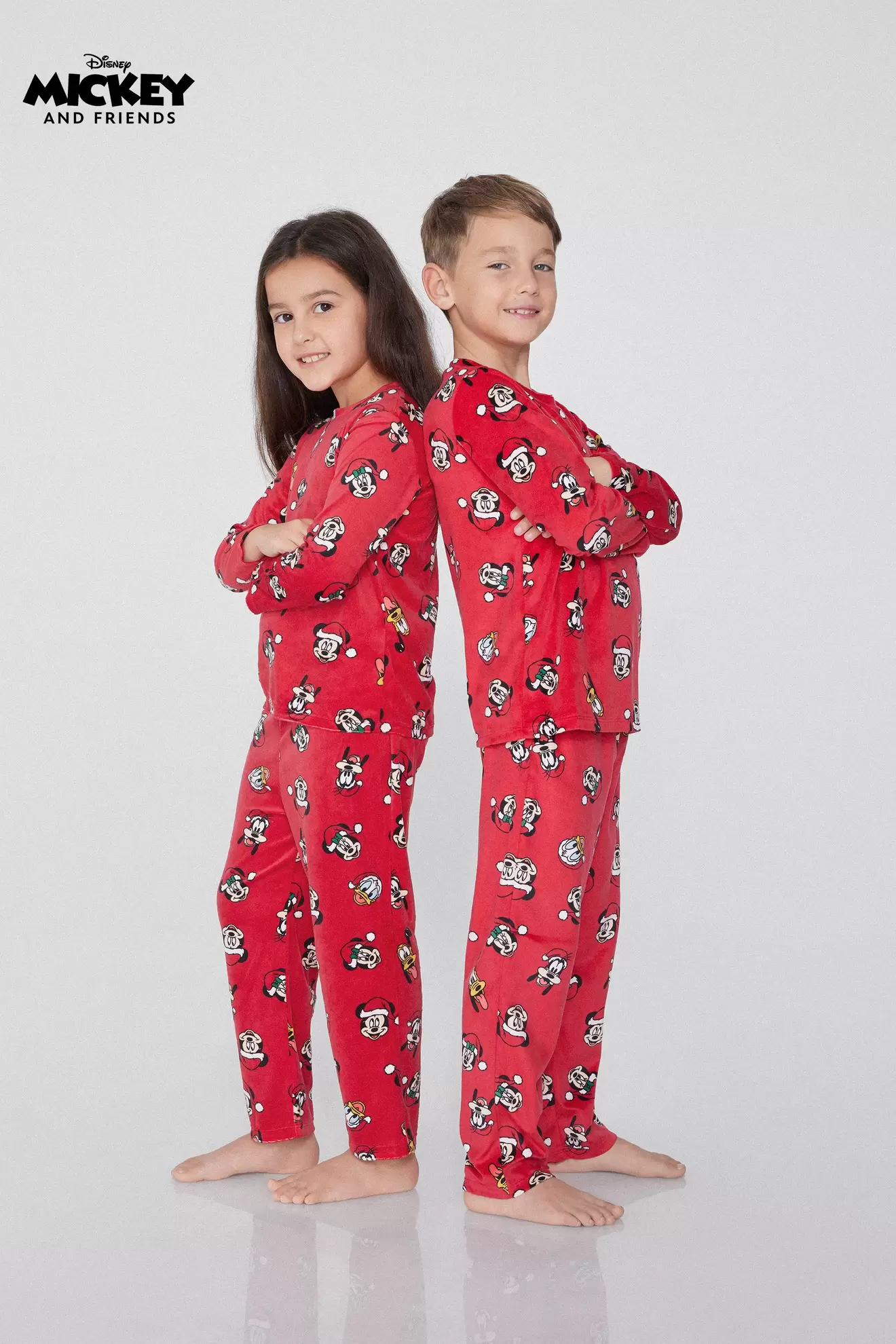 Detské Dlhé Unisex Pyžamo z Mikroflísu Mickey Mouse v akcii za 19,99€ v Tezenis