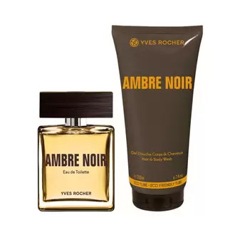 Pánska sada parfumov Ambre Noir v akcii za 34,99€ v Yves Rocher